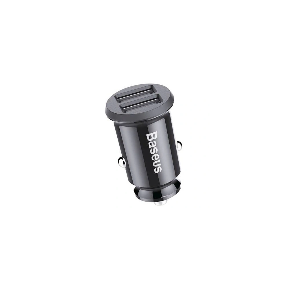 Hurtownia GSM - Auto nabíječka Baseus Grain 2xUSB-A 5V 3.1A (černá) - BSU4089 - {ean13} - Hurt