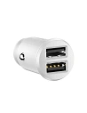 Încărcător auto Baseus Grain 2xUSB-A 5V 3.1A (alb)