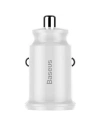 Hurtownia GSM - Nabíječka do auta Baseus Grain 2xUSB-A 5V 3.1A (bílá) - BSU4090 - {ean13} - Hurt