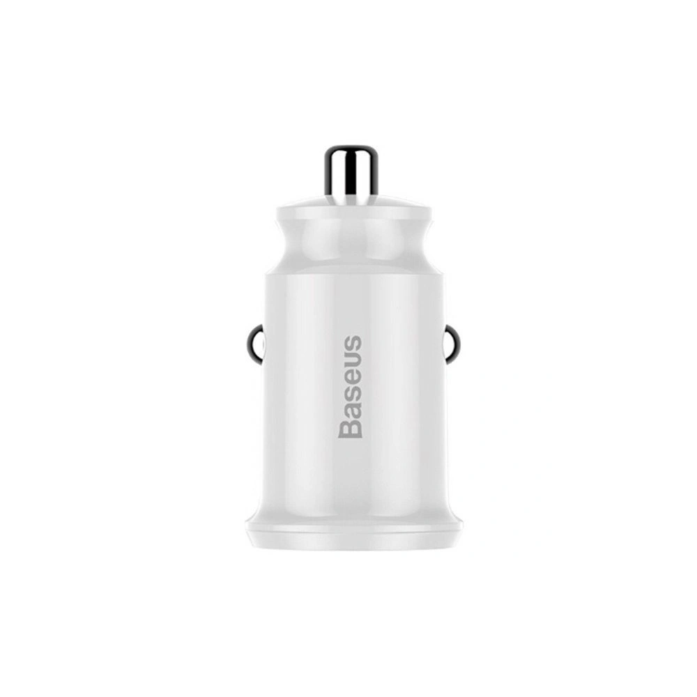 Hurtownia GSM - Nabíječka do auta Baseus Grain 2xUSB-A 5V 3.1A (bílá) - BSU4090 - {ean13} - Hurt
