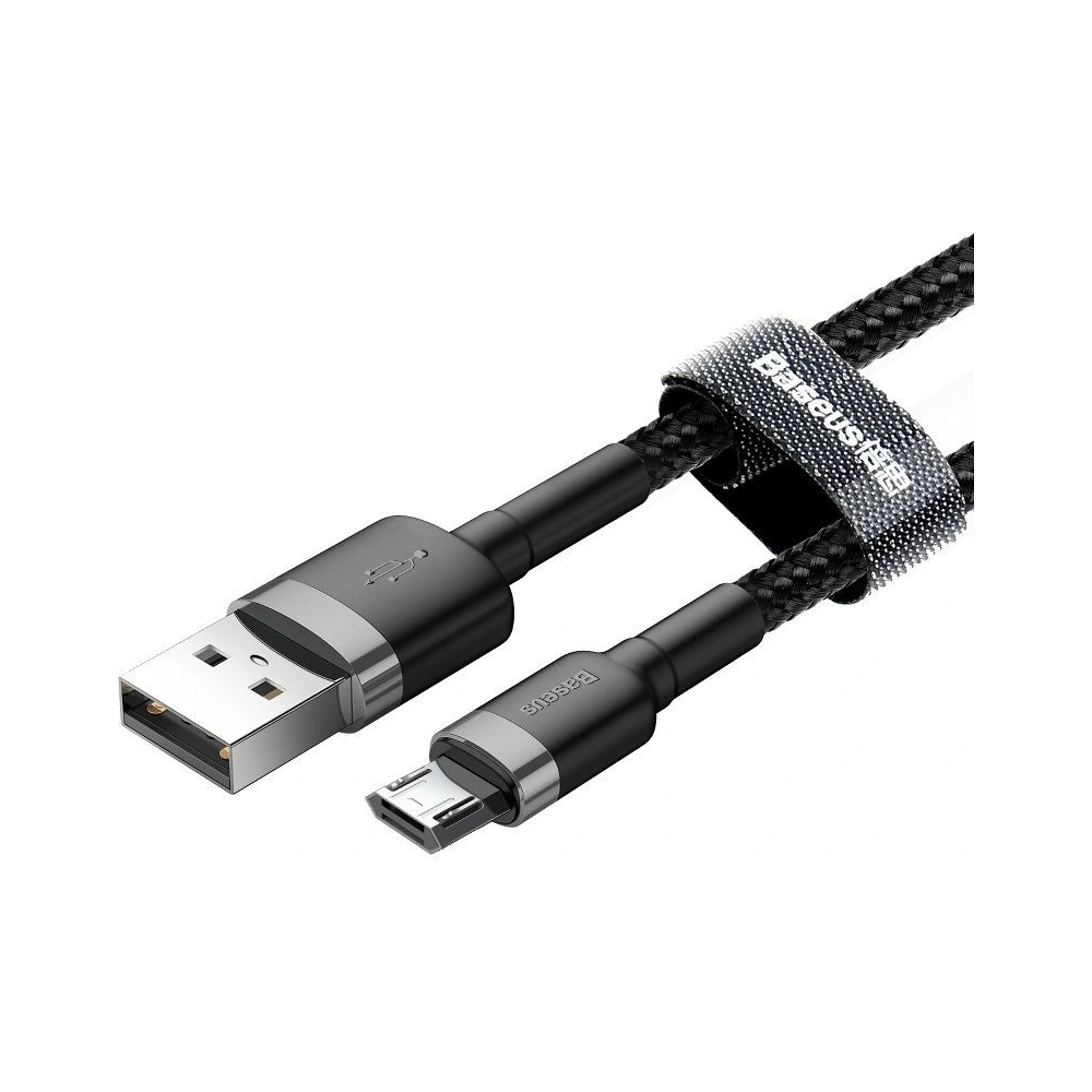 Hurtownia GSM - Kabel Baseus Cafule USB-A/microUSB 2.4A 0.5m (szaro-czarny) - BSU4091 - {ean13} - Hurt