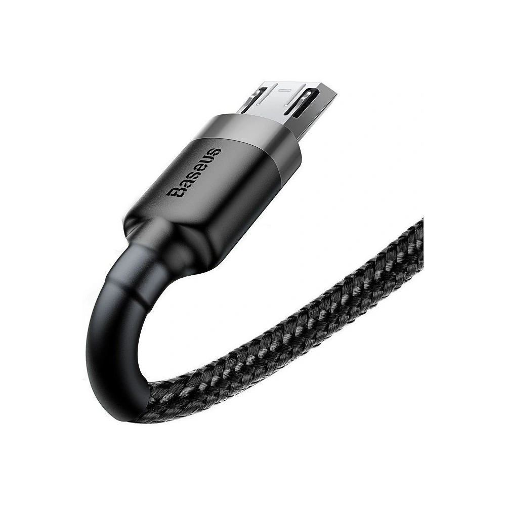 Hurtownia GSM - Kabel Baseus Cafule USB-A/microUSB 2.4A 0.5m (grau-schwarz) - BSU4091 - {ean13} - Hurt
