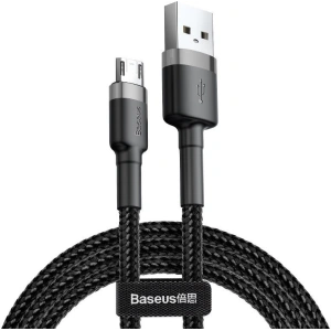 Hurtownia GSM - Kabel Baseus Cafule USB-A/microUSB 2.4A 1m (grau-schwarz) - BSU4093 - {ean13} - Hurt