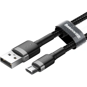 Hurtownia GSM - Kabel Baseus Cafule USB-A/microUSB 2.4A 1m (grau-schwarz) - BSU4093 - {ean13} - Hurt