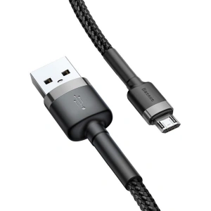 Wholesale Baseus Cafule USB-A/microUSB Cable 2.4A 1m (gray-black) - BSU4093 - {ean13} - Hurt