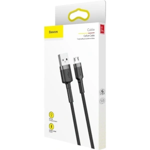 Wholesale Baseus Cafule USB-A/microUSB Cable 2.4A 1m (gray-black) - BSU4093 - {ean13} - Hurt