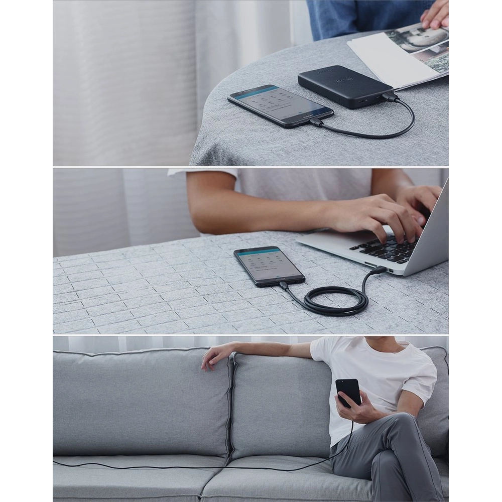 Hurtownia GSM - Kabel UGREEN USB-A/microUSB 2A 2m černý - UGR1557 - {ean13} - Hurt