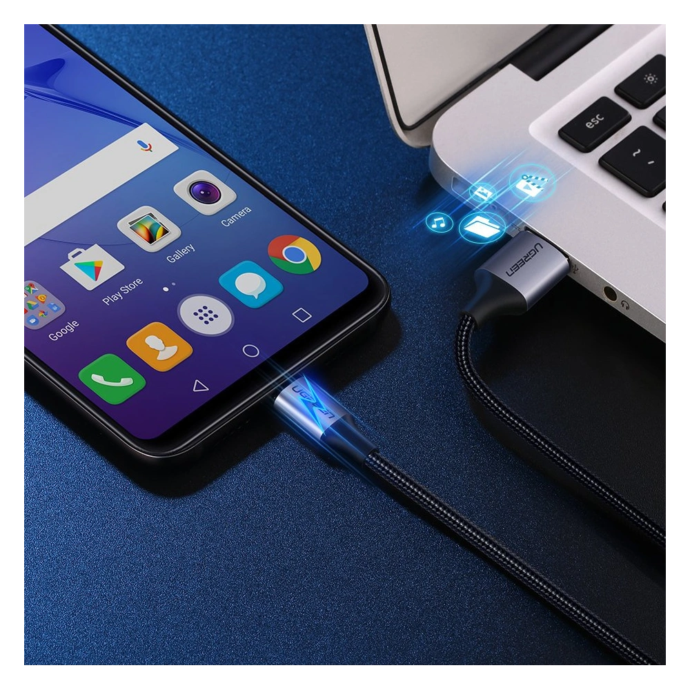 Hurtownia GSM - Kabel UGREEN USB-A/microUSB 2m šedý - UGR1559 - {ean13} - Hurt