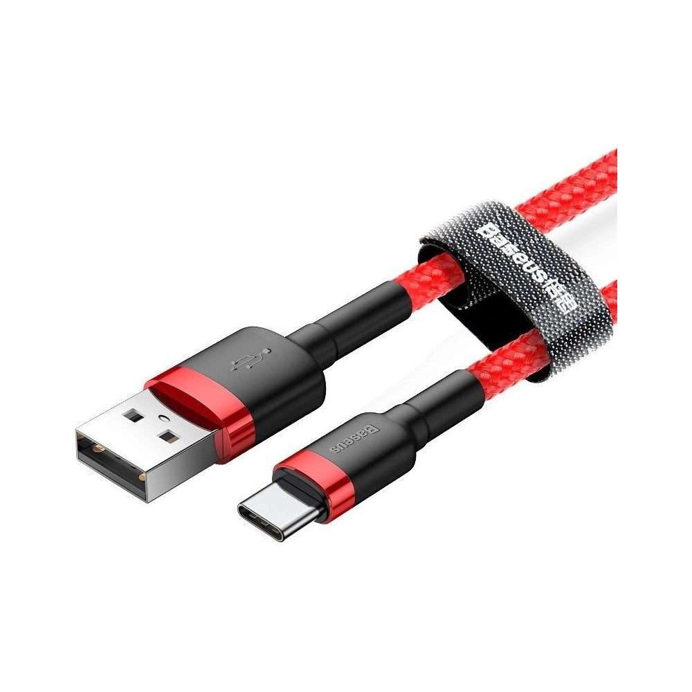 Hurtownia GSM - Cablul Baseus Cafule USB-A/USB-C 3A 0.5m (roșu) - BSU4099 - {ean13} - Hurt
