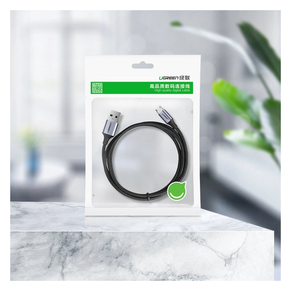 Hurtownia GSM - Kabel UGREEN USB-A/microUSB 2m šedý - UGR1559 - {ean13} - Hurt