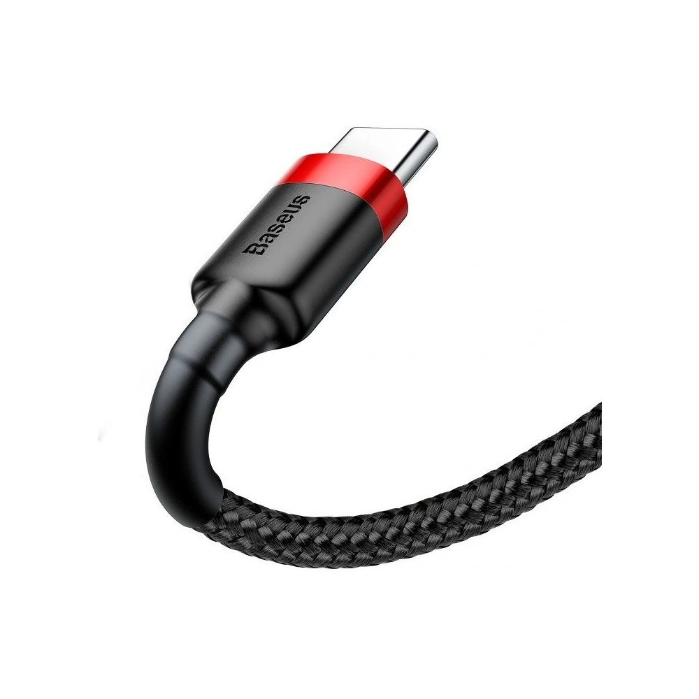 Hurtownia GSM - Kabel Baseus Cafule USB-A/USB-C 3A 1m (roșu-negru) - BSU4103 - {ean13} - Hurt