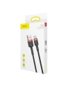 Hurtownia GSM - Kabel Baseus Cafule USB-A/USB-C 3A 1m (roșu-negru) - BSU4103 - {ean13} - Hurt
