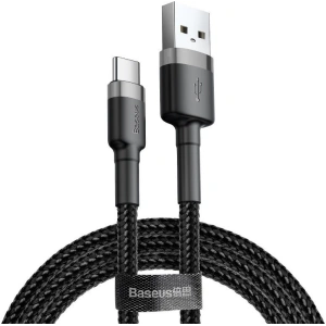 Hurtownia GSM - Cablul Baseus Cafule USB-A/USB-C 3A 1m (gri-negru) - BSU4104 - {ean13} - Hurt