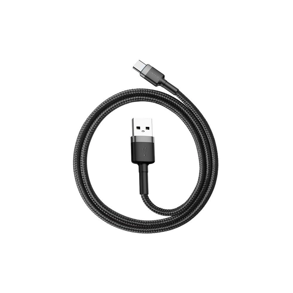 Hurtownia GSM - Cablul Baseus Cafule USB-A/USB-C 3A 1m (gri-negru) - BSU4104 - {ean13} - Hurt