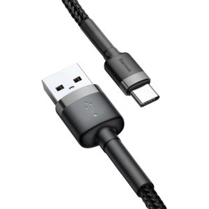 Hurtownia GSM - Kabel Baseus Cafule USB-A/USB-C 3A 1m (szaro-czarny) - BSU4104 - {ean13} - Hurt
