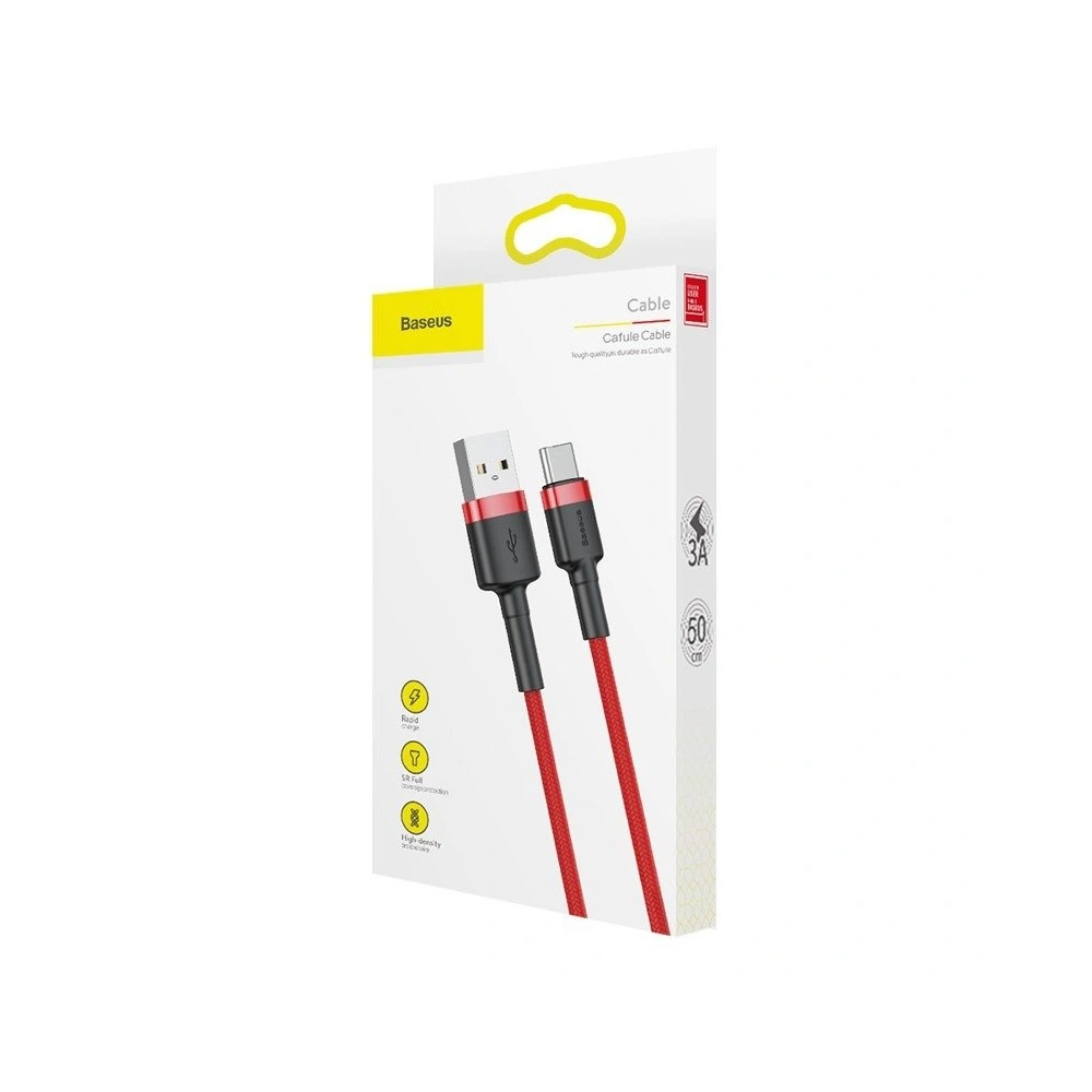 Hurtownia GSM - Kabel Baseus Cafule USB-A/USB-C 2A 2m (roșu) - BSU4105 - {ean13} - Hurt