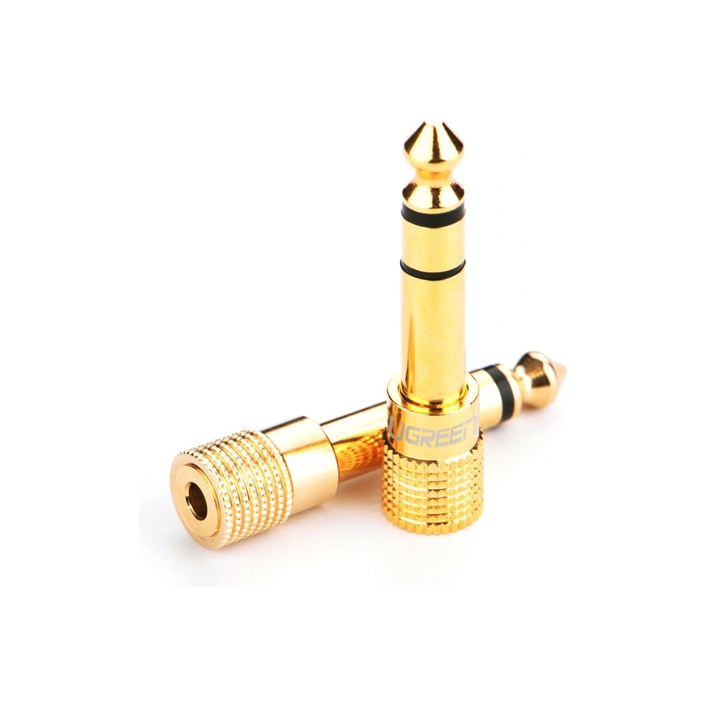 Hurtownia GSM - Adapter UGREEN 3,5mm mini jack/6,3mm jack złoty - UGR1562 - {ean13} - Hurt