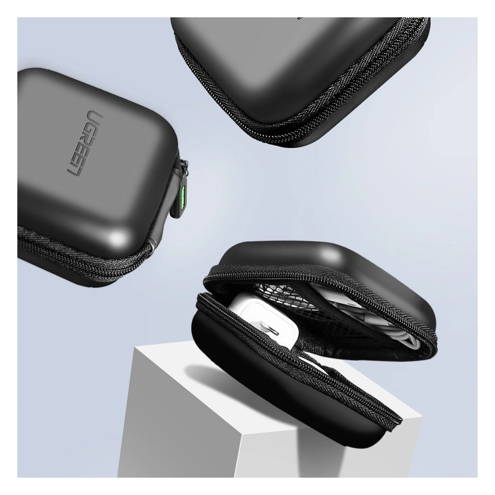 Hurtownia GSM - Etui UGREEN cutie pentru căști 8 cm x 8 cm negru - UGR1563 - {ean13} - Hurt