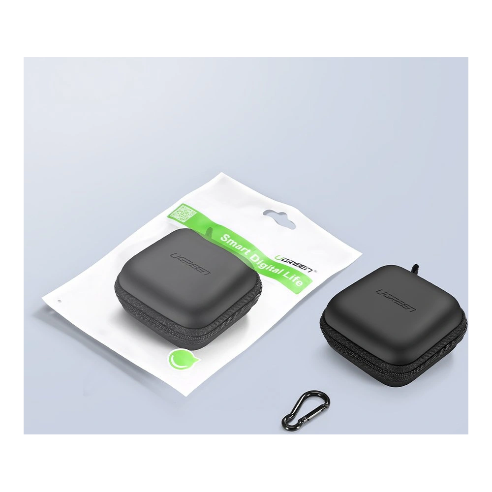 Hurtownia GSM - Etui UGREEN für Kopfhörer 8 cm x 8 cm schwarz - UGR1563 - {ean13} - Hurt