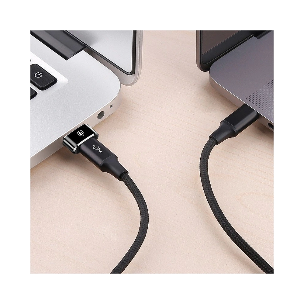 Hurtownia GSM - Adapter Baseus USB-C/USB-A czarny - BSU4106 - {ean13} - Hurt
