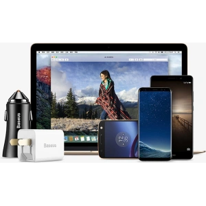 Wholesale Baseus USB-C/USB-A Adapter black - BSU4106 - {ean13} - Hurt