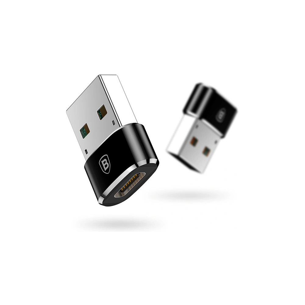 Hurtownia GSM - Adaptér Baseus USB-C/USB-A černý - BSU4106 - {ean13} - Hurt