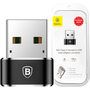 Hurtownia GSM - Adapter Baseus USB-C/USB-A fekete - BSU4106 - {ean13} - Hurt