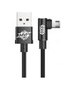 Kabel úhlový Baseus MVP Elbow USB-A/microUSB 2m 1.5A černý