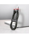 Hurtownia GSM - Cablul Baseus Cafule USB-A/USB-C QC 3.0 2A 2M negru-roșu - BSU4111 - {ean13} - Hurt