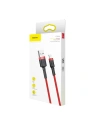Hurtownia GSM - Kabel Baseus Cafule USB-A/Lightning QC 3.0 2.4A 0,5M czerwony - BSU4112 - {ean13} - Hurt
