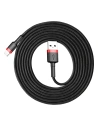 Hurtownia GSM - Kabel Baseus Cafule USB-A/Lightning QC 3.0 1.5A 2M schwarz-rot - BSU4114 - {ean13} - Hurt