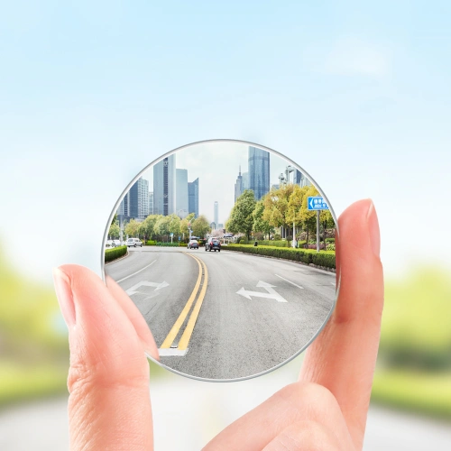 Samochodowe lusterko boczne Baseus Full-view Blind-spot Mirror czarny [2 PACK]