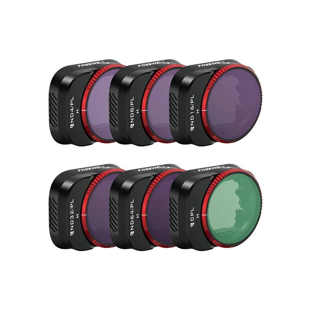 Hurtownia GSM - Zestaw 6 filtrów Freewell Bright Day do DJI Mini 3 Pro / Mini 3 - FRW36 - {ean13} - Hurt