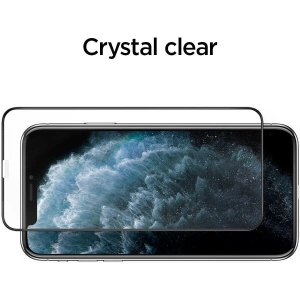 Szkło hartowane Spigen GLAS.tR AlignMaster Apple iPhone 11 Pro Max Black