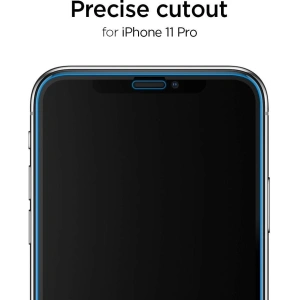 Hurtownia GSM - Spigen Apple Sticlă călită GLAS.tR AlignMaster iPhone 11 Pro Max Negru - SPN878BLK - {ean13} - Hurt
