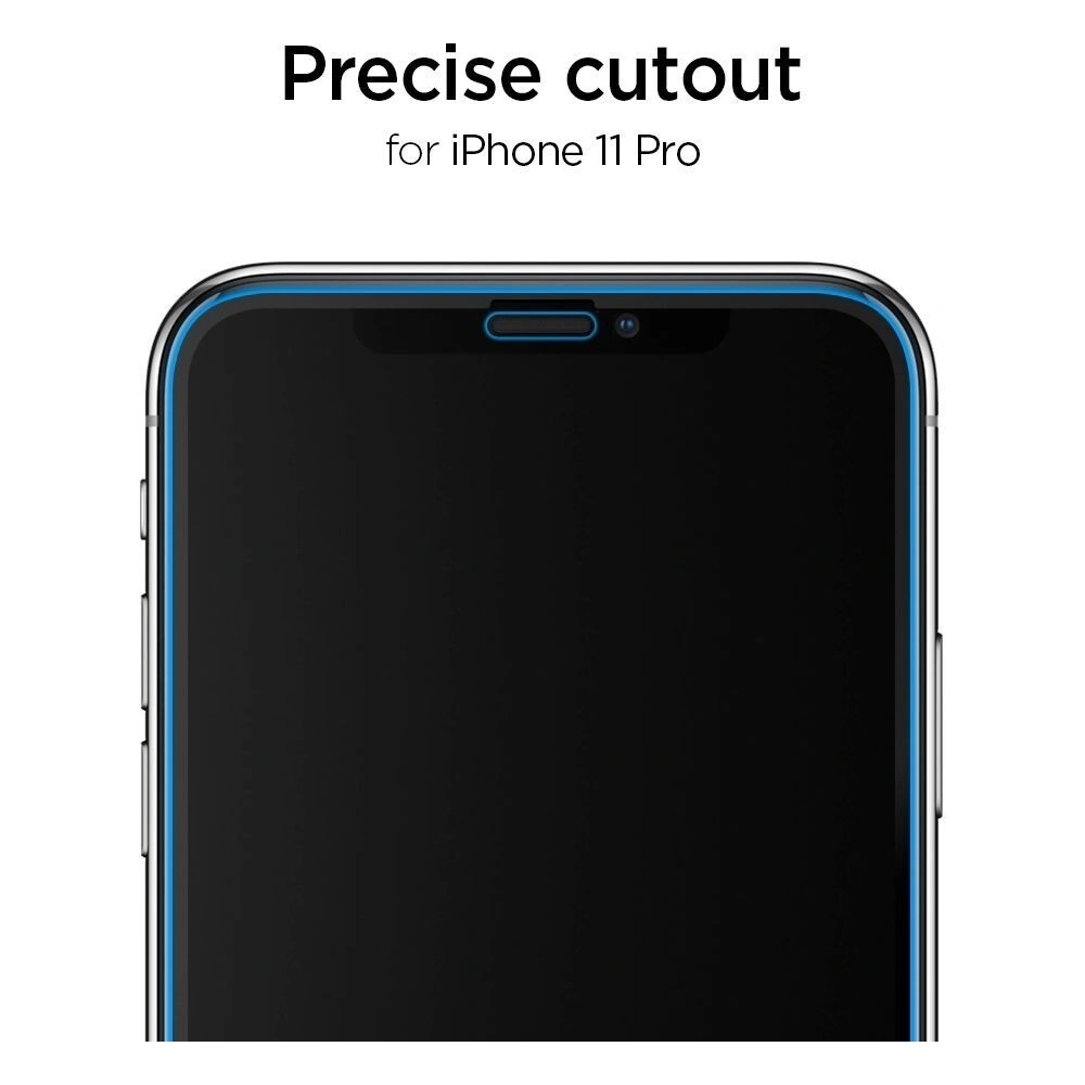 Hurtownia GSM - Gehärtetes Glas Spigen GLAS.tR AlignMaster Apple iPhone 11 Pro Max Schwarz - SPN878BLK - {ean13} - Hurt