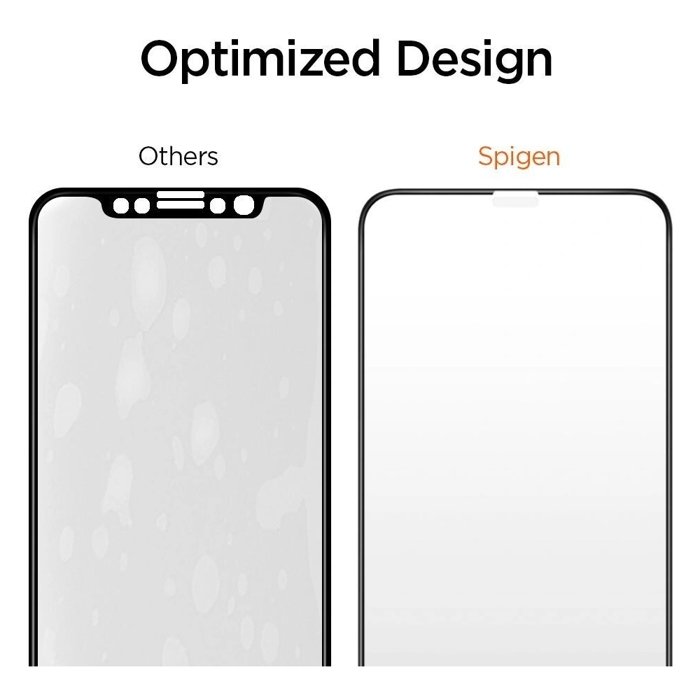 Hurtownia GSM - Gehärtetes Glas Spigen GLAS.tR AlignMaster Apple iPhone 11 Pro Max Schwarz - SPN878BLK - {ean13} - Hurt