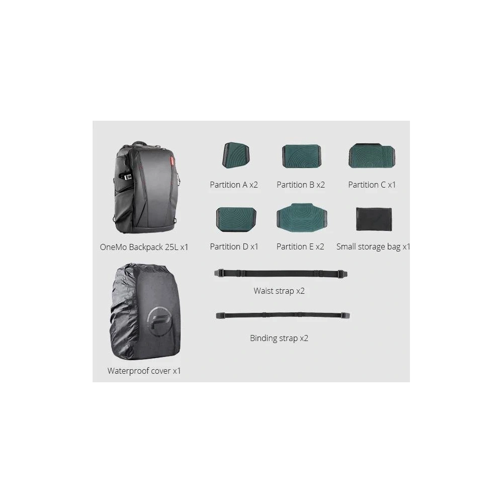 Wholesale PGYTECH Waterproof Backpack + Shoulder Bag OneMo (Olivine Camo) (P-CB-021) - PGY31 - {ean13} - Hurt