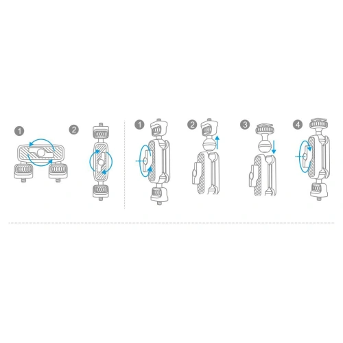 Mocowanie akcesoriów PGYTECH Magic Arm (P-CG-009) do aparatów / gimbali