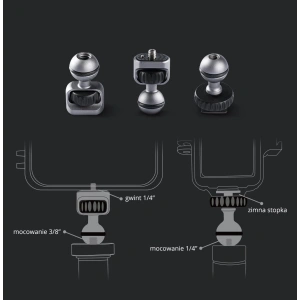 Hurtownia GSM - PGYTECH Magic Arm (P-CG-009) kiegészítők rögzítése fényképezőgépekhez / gimbalokhoz - PGY32 - {ean13} - Hurt