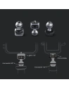 Hurtownia GSM - PGYTECH Magic Arm (P-CG-009) kiegészítők rögzítése fényképezőgépekhez / gimbalokhoz - PGY32 - {ean13} - Hurt