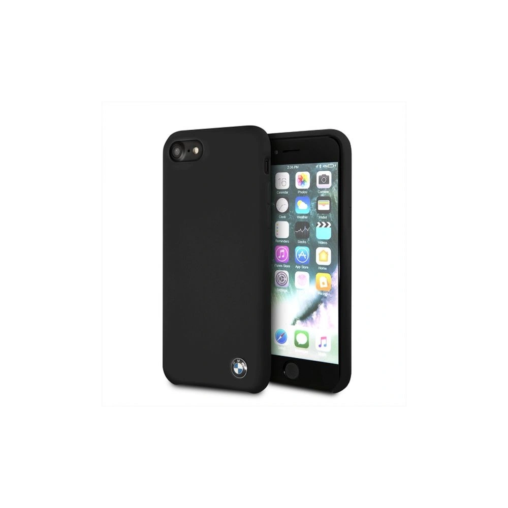 Hurtownia GSM - Etui BMW BMHCI8SILBK Apple iPhone SE 2022/SE 2020/8/7 schwarz/hardcase Silikon - BMW449 - {ean13} - Hurt