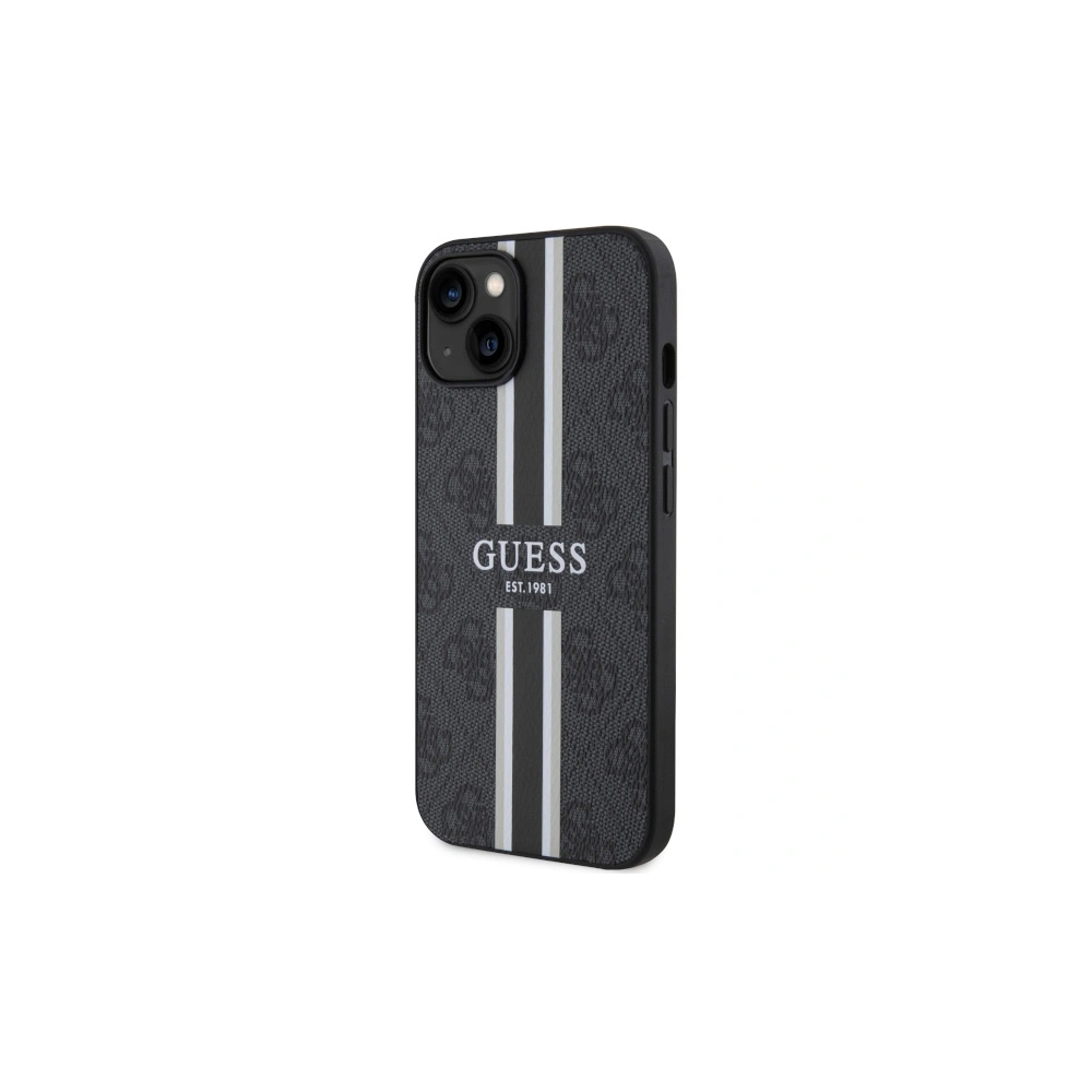 Hurtownia GSM - Etui Guess GUHMP14SP4RPSK Apple iPhone 14 černý/black hardcase 4G Printed Stripes MagSafe - GUE2566 - {ean13} - Hurt