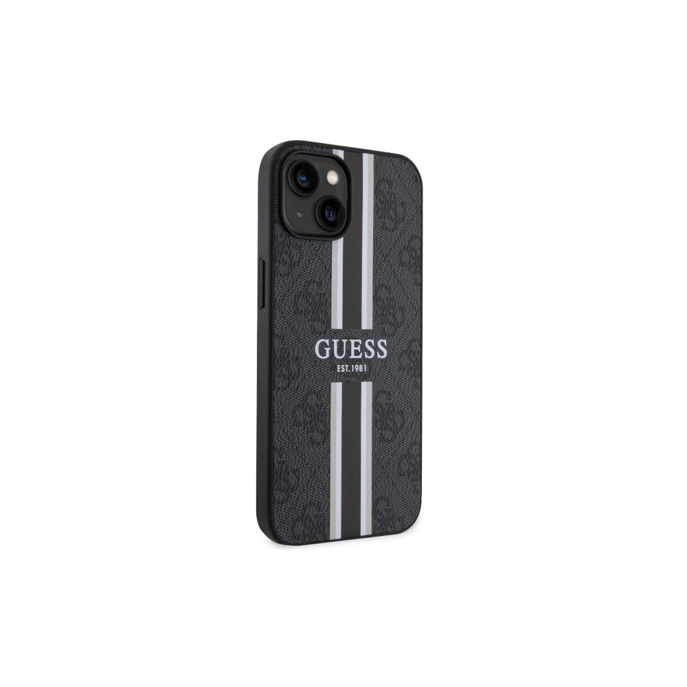 Hurtownia GSM - Etui Guess GUHMP14SP4RPSK Apple iPhone 14 černý/black hardcase 4G Printed Stripes MagSafe - GUE2566 - {ean13} - Hurt