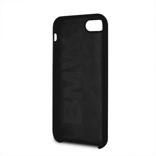 Etui BMW BMHCI8SILBK Apple iPhone SE 2022/SE 2020/8/7 czarny/black hardcase Silicone