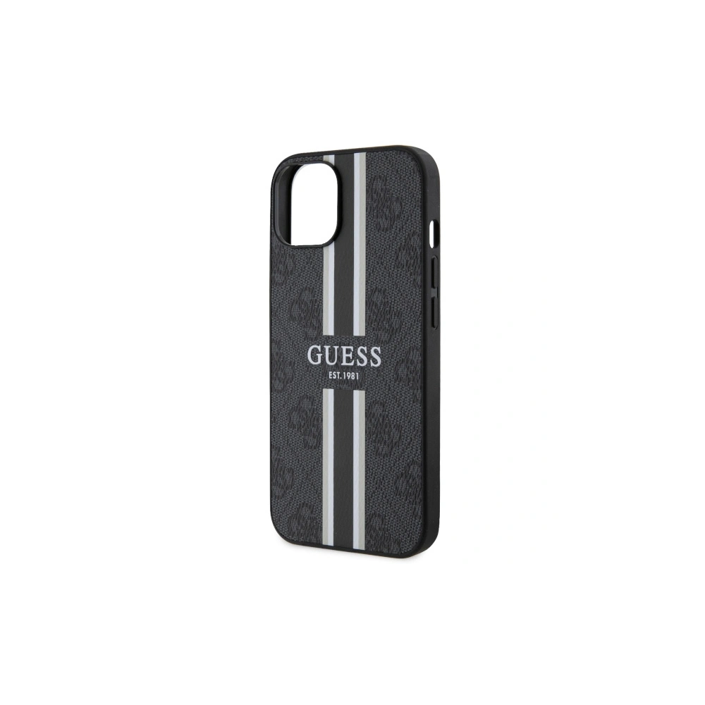 Hurtownia GSM - Etui Guess GUHMP14SP4RPSK Apple iPhone 14 černý/black hardcase 4G Printed Stripes MagSafe - GUE2566 - {ean13} - Hurt