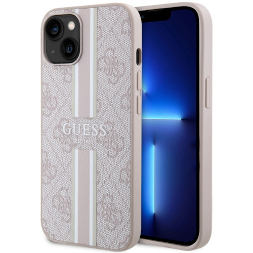 Hurtownia Guess - 3666339119874 - GUE2567 - Etui Guess GUHMP14SP4RPSP Apple iPhone 14 różowy/pink hardcase 4G Printed Stripes MagSafe - B2B homescreen