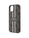 Wholesale Guess GUHMP14SP4RPSW Apple iPhone 14 brown hardcase 4G Printed Stripes MagSafe - GUE2568 - {ean13} - Hurt