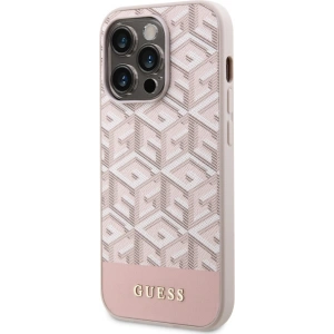 Hurtownia GSM - Etui Guess GUHMP14XHGCFSEP Apple iPhone 14 Pro Max rosa/pink Hartschale GCube Stripes MagSafe - GUE2569 - {ean13} - Hurt