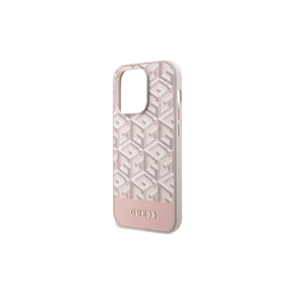 Hurtownia GSM - Etui Guess GUHMP14XHGCFSEP Apple iPhone 14 Pro Max rosa/pink Hartschale GCube Stripes MagSafe - GUE2569 - {ean13} - Hurt